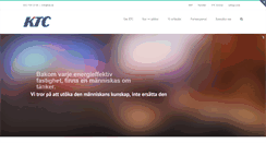 Desktop Screenshot of ktc.se